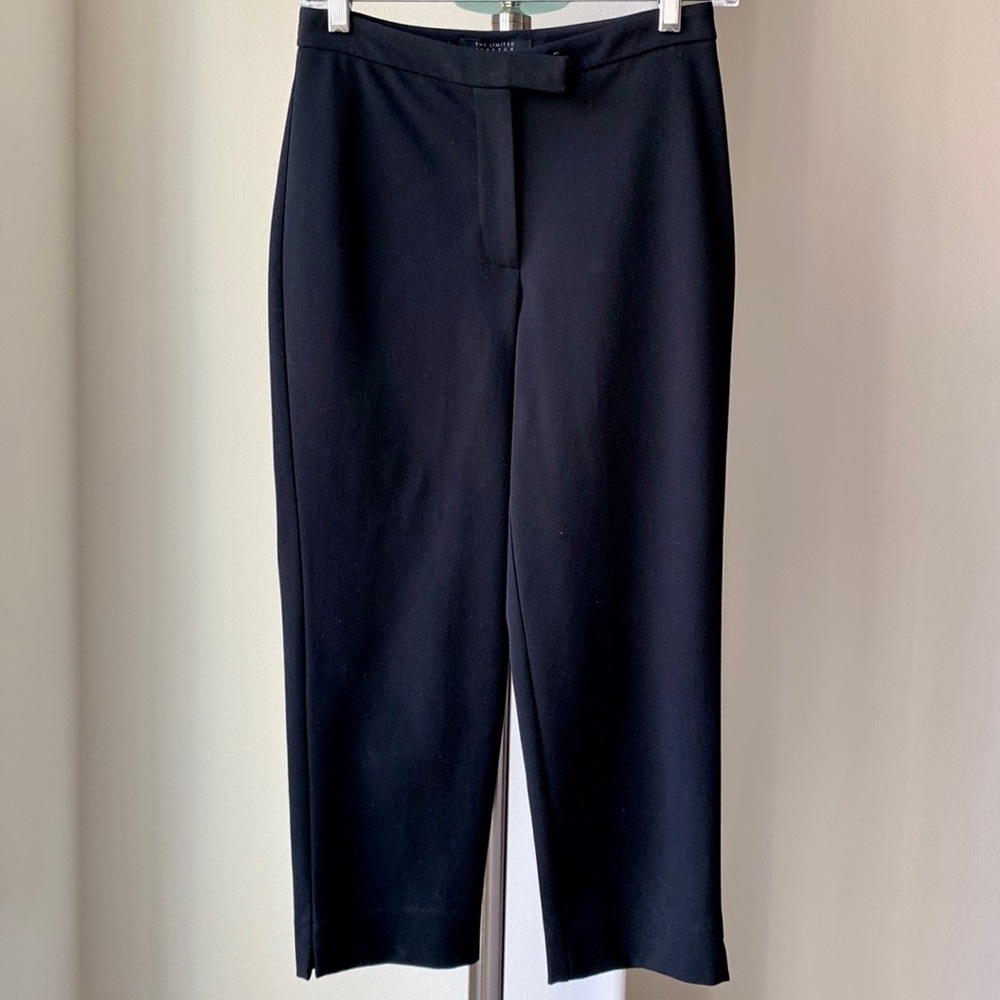 The Limited Stretch Black Capris